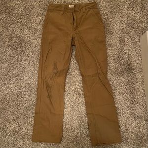 CC Filson Fenimore Twill Pant Tan/Dark Khaki 28x32 MADE IN USA